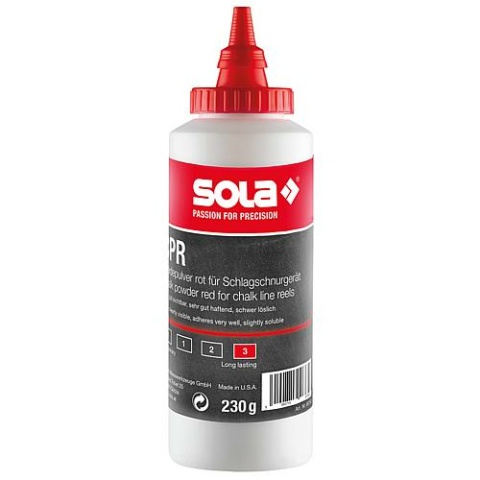 Sola whipping chalk red, 230g NEW