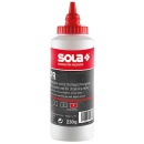 Sola Schlagschnurkreide rot, 230g NEU