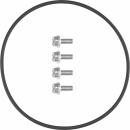 Wolf O-ring 87 x 2.5 Viton 89 06 617 NEW