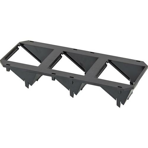 Berg cable support systems cover plate underfloor for mounting plate, black NEW