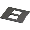 Berg cable support systems installation board data technology underfloor, dummy cover black NEW