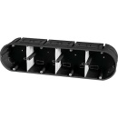 F-tronic Unterputzgerätedose 4-fach, 4x Ø 60...