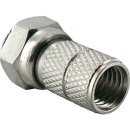 Schwaiger F connector: 6.5mm set of 10 FST6510531 NEW