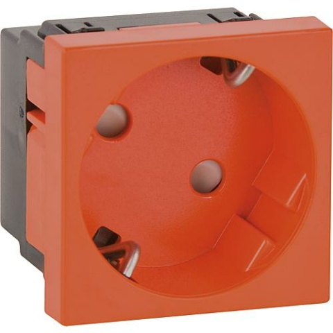 Berg cable support systems underfloor socket outlet 45-gauge single, orange USDM45331OR NEW