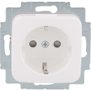 Busch-Jäger flush-mounted SCHUKO socket outlet...