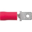 WKK Fastening materials Cable lugs T CON.MH up to 1.5mm², 4.8x0.5mm, red, PU = 100 pieces NEW