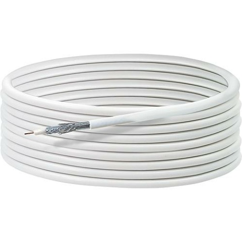 Schwaiger Koaxialkabel 110dB 7,0mm, Länge 10,0m NEU