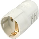 REV aardcontactkoppeling wit, 250V 1176110 NIEUW