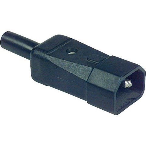 Cold appliance connection coupling with grommet black NEW