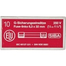 ESKA Fusible fin flink 1,6 A 1 sachet 10 pièces...