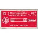 ESKA Fusible fin flink 5 A 1 sachet de 10 pièces...