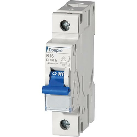 Doepke kleine automaat DLS 6H B16-1 6KA 1-polig NIEUW