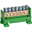 OBO Schutzleiterklemme gelb-grün Typ 60/S 7 / 1 Stk....