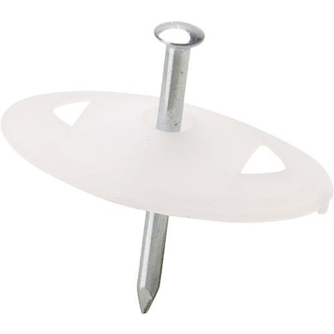 HUP Elektrotechnik Nail disc - oval 3 x 60 mm PU 100 pcs. NEW