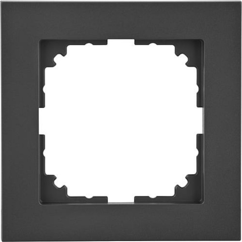 Merten M-Pure 1-gang frame, anthracite, 1 piece MEG4010-3614 NEW