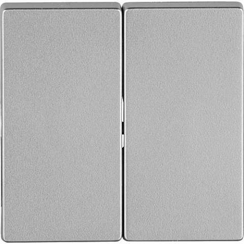 Merten Wippe Merten, Serienschalter, System M, aluminium, 1 Stück 433560 NEU