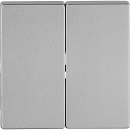 Merten Wippe Merten, Serienschalter, System M, aluminium,...