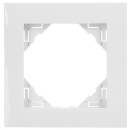 Efapel Cadre Base, double, blanc polaire NOUVEAU