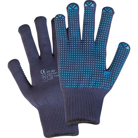 Kromwell protective glove knit blue size M 1 pair NEW