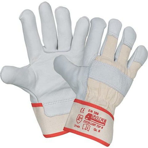 Kromwell Rindnarbenlederhandschuh ""Excellent N"", Top-Qualität EN 388, Kat. 2, Größe XL/10 NEU