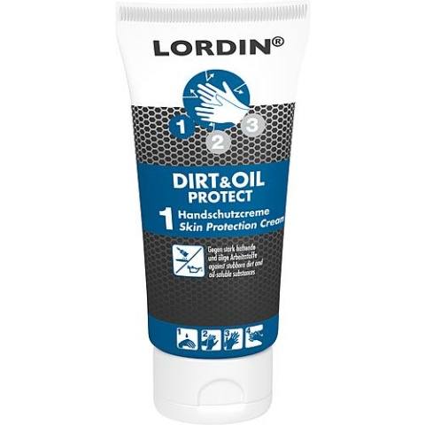 Lordin hand protection cream Dirt & Oil Protect 100 ml tube 13402017 NEW