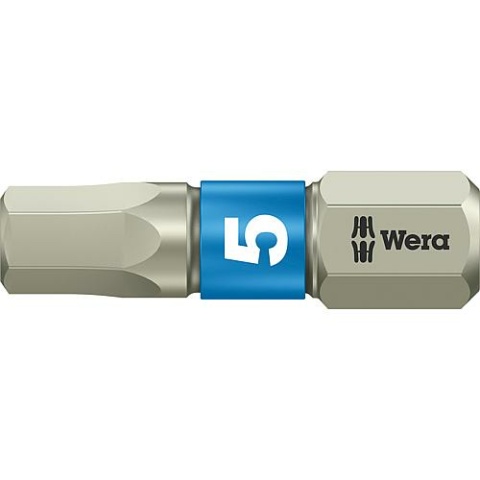 Wera Bits TS 2,5 x 25 mm in acciaio inox NUOVO