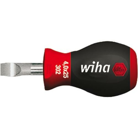 Wiha slotted screwdriver, short version type 302 0.8 x 4.0 x 25 26964 NEW