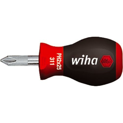 Wiha kruiskopschroevendraaier type 311 korte versie PH 02 x 25 26969 NIEUW