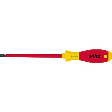 Wiha SoftFinish electric slotted screwdriver. Protective insulation type 320N 3.0x100 821 NEW