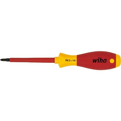 Wiha SoftFinish electric Phillips screwdriver. Protective insulation type 321N PH3x150 849 NEW