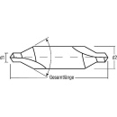 maykestag HSS centre drill DIN 333 A 5,0x2,0 SINGLE 2100200100 NEW