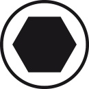 Wiha SYSTEM 6 hexagon ball point hexagon combination blade type 284 5 x 5 638 NEW