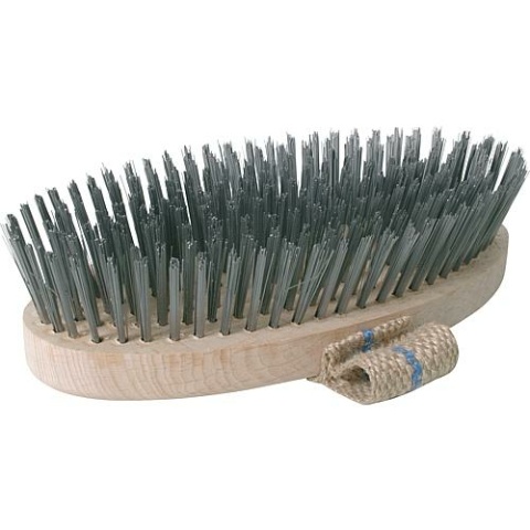Lessmann Facade brush with belt, steel wire 35mm, 9-row 142101 NEW