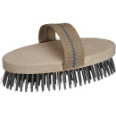 Lessmann Facade brush with belt, steel wire 35mm, 9-row 142101 NEW