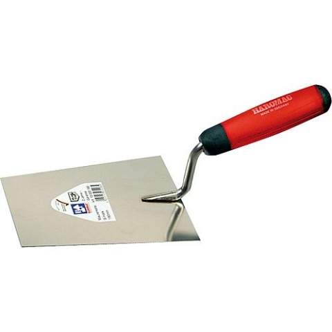 Haromac trowel, G-H stainless 180mm, 2K-ERGO red-black 120211802 NEW