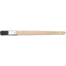 Westex Pr. flat brush straight 20 mm black, beech handle,...