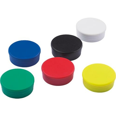 Beloh Organisationsmagnete Größe 35 x 14 mm Farbe weiß, 1 Stück BM 100.107/00 NEU