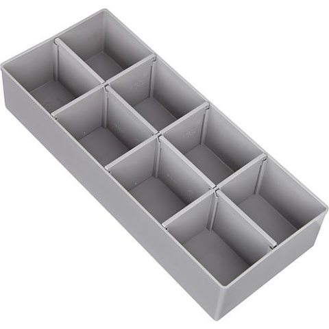 Weinmann & Schanz inzetbak K3 grijs geschikt voor L-Boxx 102 en L-Boxx 136 NIEUW