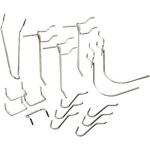 Allit tool holding system hook assortment PU=16pcs. StorePlus Flex M 16 chrome NEW