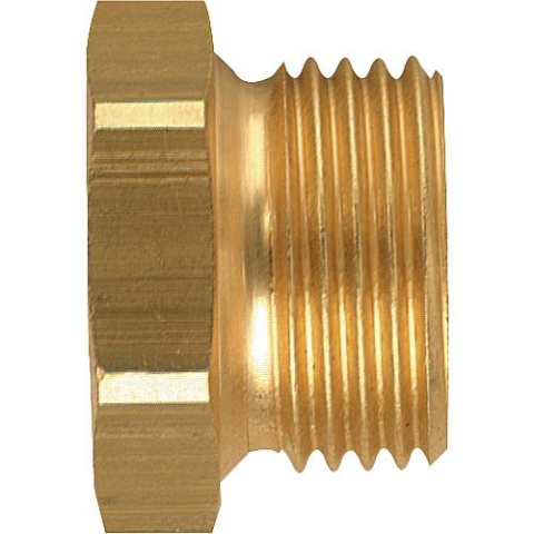 Effebi verloopstuk kort G 1/4""i x G 3/8""a NIEUW