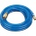 Tubo aria compressa Fitt con raccordi (attacco e presa) blu L= 5 mtr./9x13mm/15 bar NUOVO