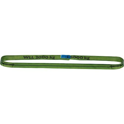 Dolezych Rundschlinge aus Polyester DIN 61360/EN 1492-2 Doppelmantel Gelb = 3 t / Länge 1 m NEU