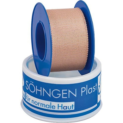 W.Söhngen Heftpflaster Söhngen-Plast auf der Rolle 2.5 cm x 5 mtr. 1009111 NEU