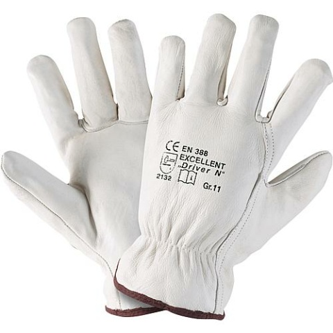 Kromwell Fahrerhandschuh Rindnarbenleder (EN 388) Größe XL NEU