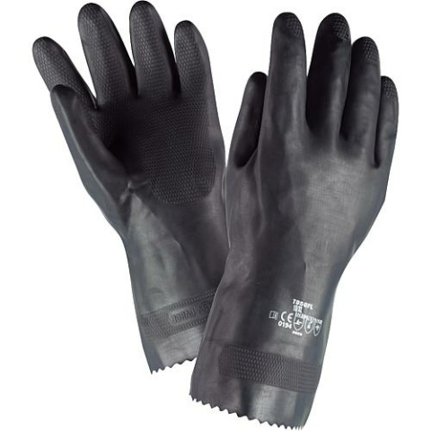 Guanto da lavoro Kromwell in neoprene con protezione chimica, taglia S NUOVO