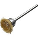 Brosse boisseau Lessmann Ø 15 mm avec tige de 3,0...