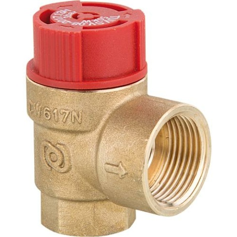 Evenes diaphragm safety valve for heating DN 20 (3/4"") 2.5 bar NEW
