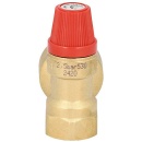 Caleffi Vanne de sécurité à membrane chauffage DN20(3/4""), sortie DN25(1"") 2,5 bar 530525 NOUVEAU