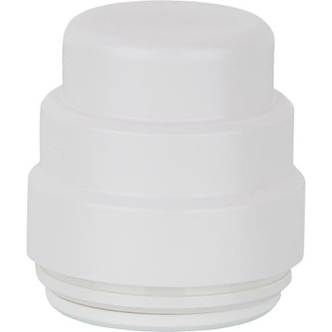 Tappo terminale 20 mm per tubi in plastica e rame PSE4620W NUOVO