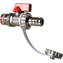 Valvola a sfera KFE con leva DN15 (1/2"") in...